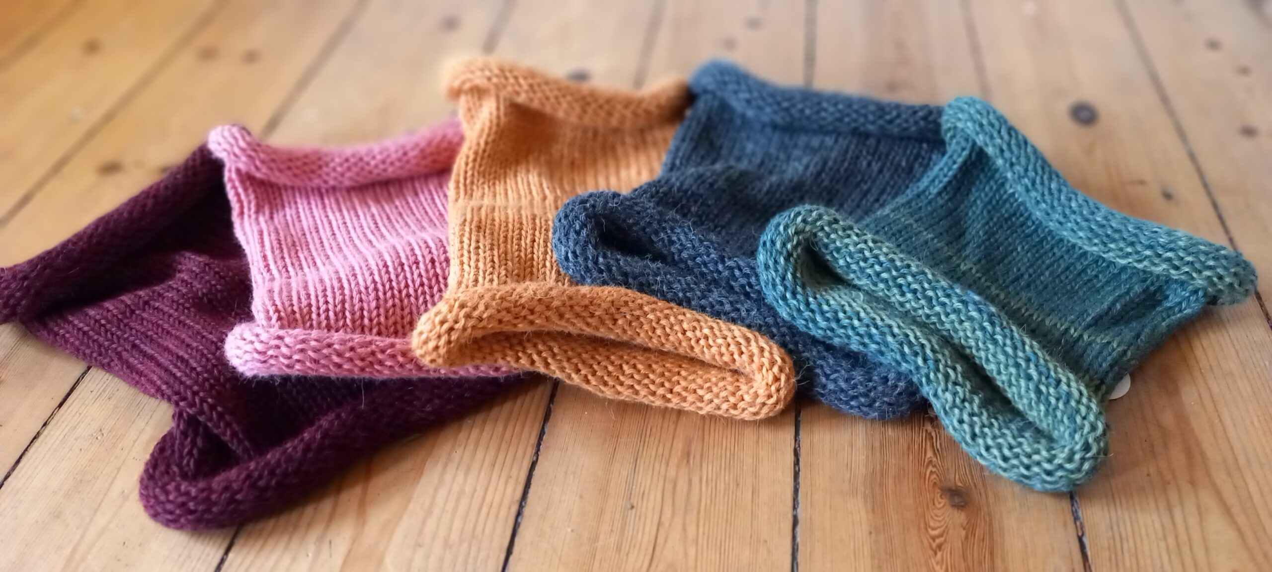 Wunderschöner Loop Alpaka (100%) Schal gestrickt weich viele Farben ...